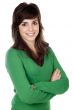 attractive young casual girl