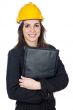 Attractive young engineer