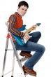 attractive musical young person
