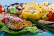 Fish and mushrooms