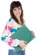 attractive girl student