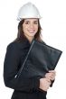 Attractive young engineer