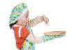 Adorable future cook