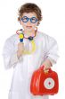 Adorable future doctor
