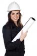 Attractive young engineer