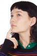 attractive casual girl thinking