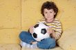 adorable boy with a ball