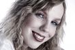 Portrait of a beautifull curly blond