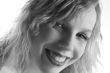 Portrait of a beautifull curly blond