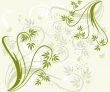 Abstract  floral background  - vector