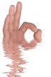 man`s hand