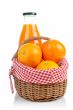 Oranges and fresh juice