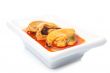 Mussels in a white dish