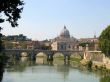 st peters over fiume tevere