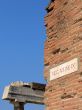 roman ruins at pompeii, italy