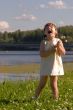 Singing on the bank of the river