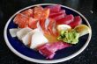 Plate of sashimi