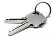 Two Apartment Keys w/ Ring