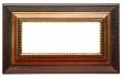 Wide Brown Picture Frame w/ Path