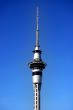Auckland tower with blue sky