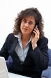 Business woman call