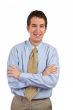 Smiling businessman
