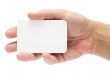 Presenting a Business Card