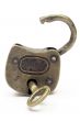 Open Padlock - Gold
