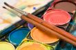 Watercolors - Close View