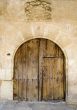 Medieval Door with Coat of Arms