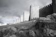 Avila City Walls B&W
