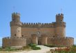 Castle at Manzanares El Real near Madrid, Spain