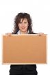 Holding the corkboard