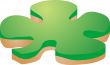 Shamrock cookie