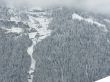 Winter landscape in Switzerland