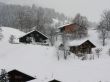 Winter landscape in Switzerland