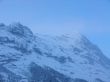 Snowy mountain in Switzerland