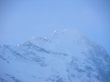 Snowy mountain in Switzerland