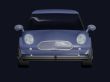 Small blue car