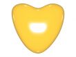 Gold valentine heart