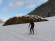 Cross-country ski run