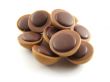 Pieces of chocolate cookies