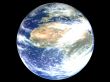 Africa on an earth globe