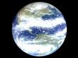 America on an earth globe
