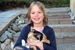 Girl an her cat