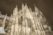 The famous cathedral of Cologne