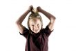 Girl having fun