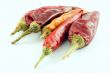 Red and yellow chili pepper