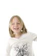 Girl having fun
