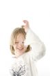 Girl having fun